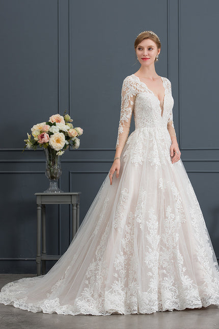 Robe De Princesse Nuptiale Brodée - gallery 4