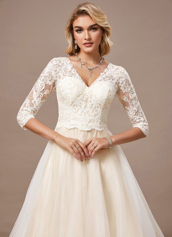 Robe De Mariee Princesse Grande Taille - gallery 4