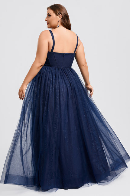Robe De Princesse Tulle Marine - gallery 9