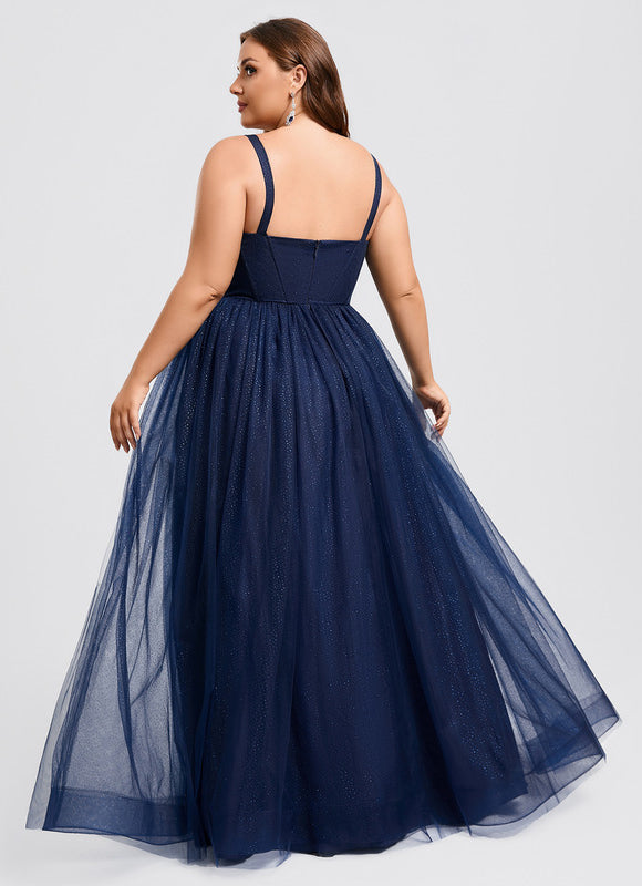 Robe De Princesse Tulle Marine - gallery 9
