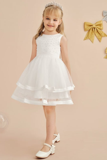 Robe De Princesse Satin Crème - gallery 3