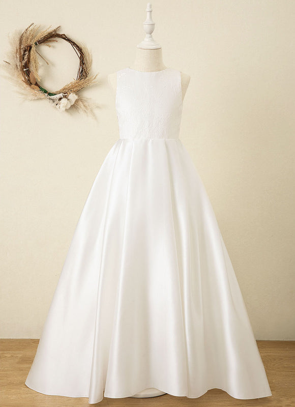 Robe De Princesse Blanche Délicate - gallery 3