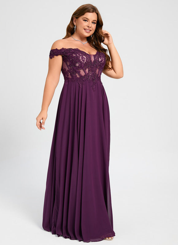 Robe De Princesse Élégante Violette - gallery 7