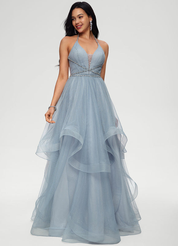 Robe De Princesse Tulle Scintillante - gallery 2