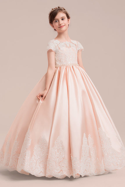 Robe De Princesse Blanche Élégante - gallery 2