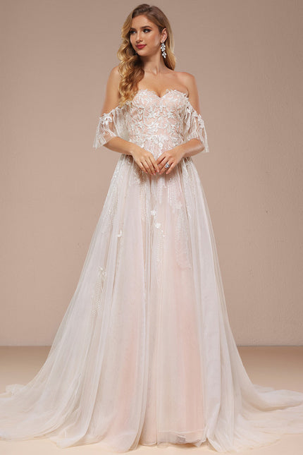 Robe De Princesse Nuancée Romantique - gallery 1