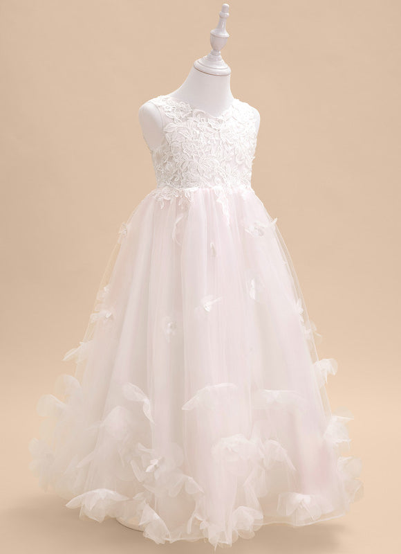 Robe De Princesse De Cérémonie Florale - gallery 1