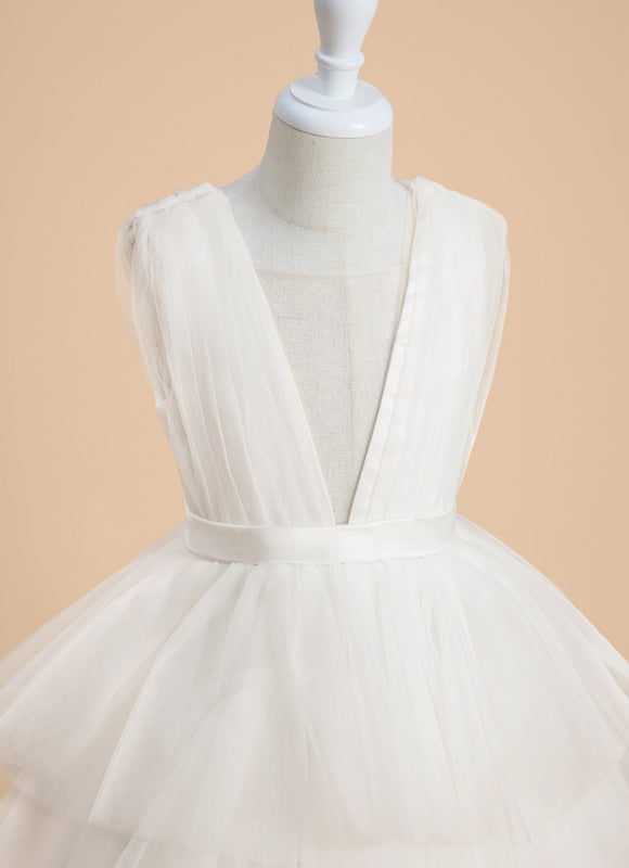 Robe De Princesse Tulle Plissée - gallery 5