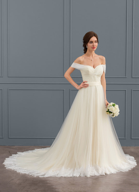 Robe De Princesse Dépaule Dénudée - gallery 4