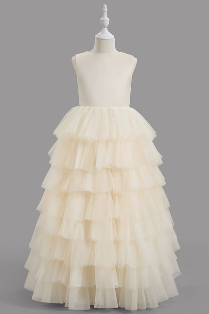 Robe De Princesse Étoile De Satin - gallery 1