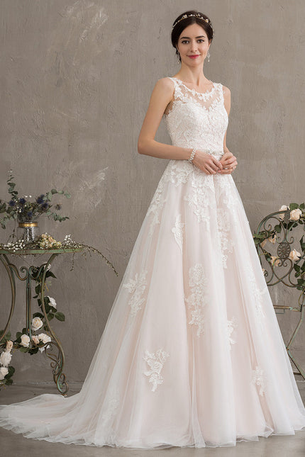 Robe De Princesse Évasée Ornée - gallery 2
