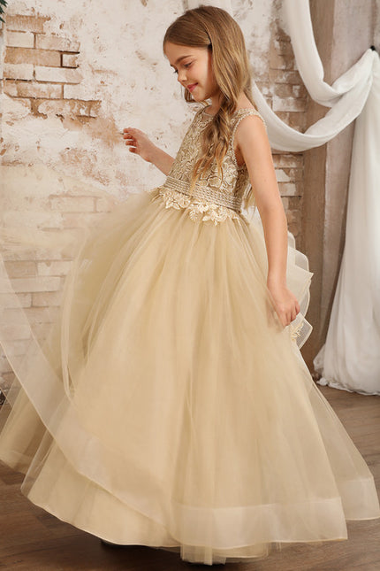 Robe De Princesse Dorée - gallery 8