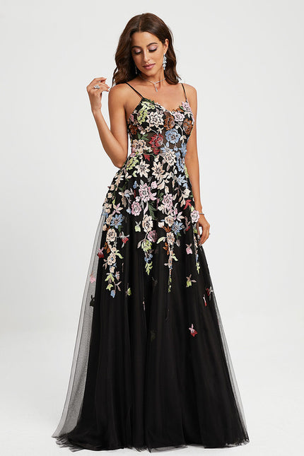 Robe De Princesse Florale Transparente - gallery 1