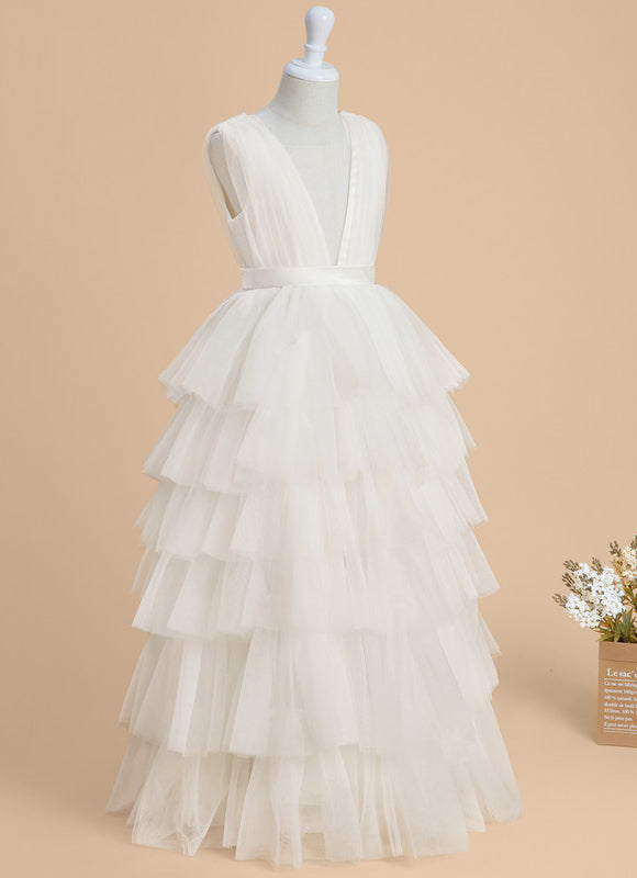 Robe De Princesse Tulle Plissée - gallery 2