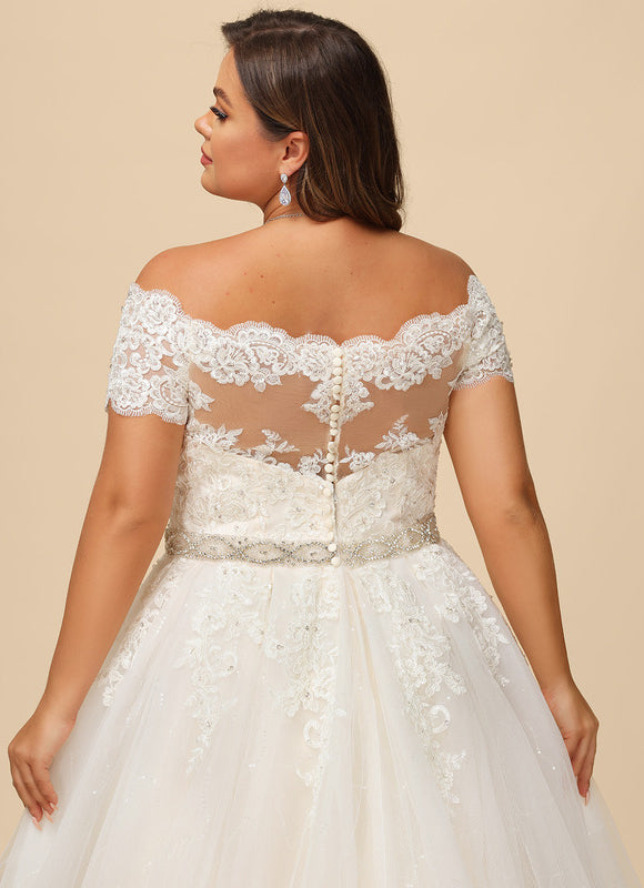 Robe De Princesse Éblouissante Tulle - gallery 7