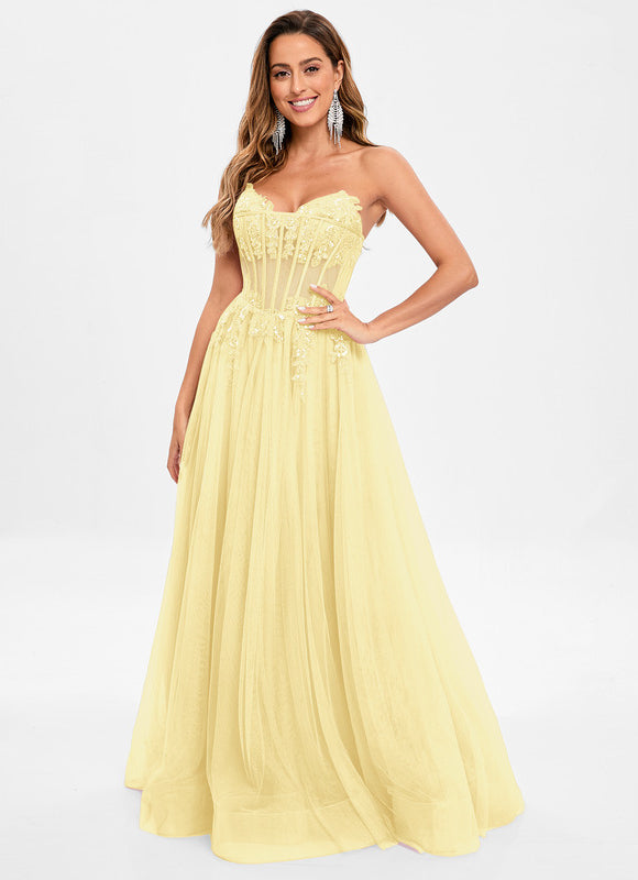 Robe De Princesse Tulle Rose Délicate - gallery 7