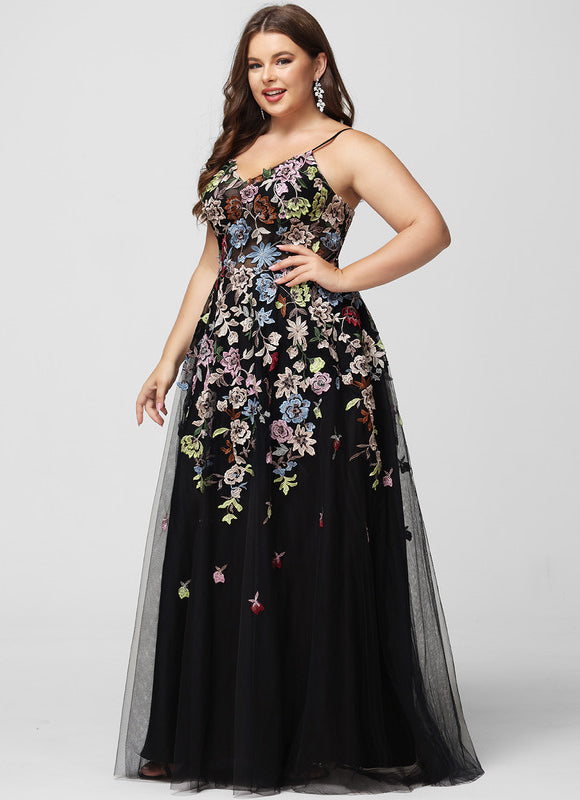Robe De Princesse Florale Transparente - gallery 8