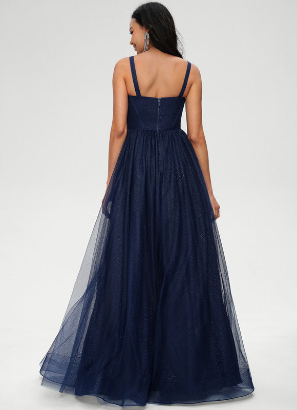 Robe De Princesse Tulle Marine - gallery 1