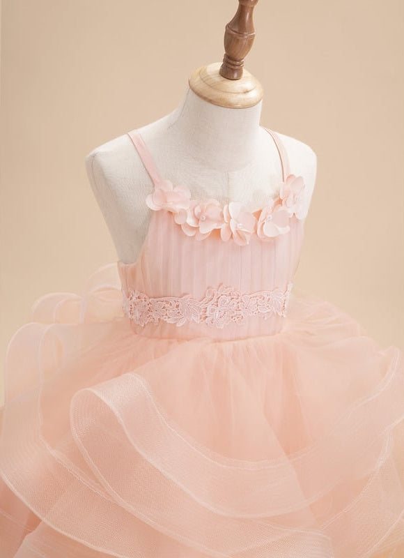 Robe De Princesse Florale Aérienne - gallery 4