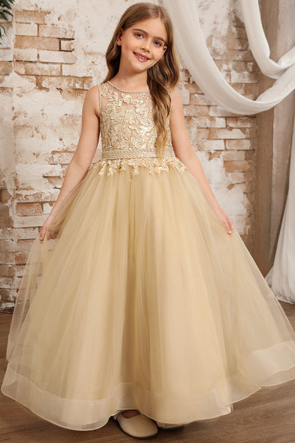 Robe De Princesse Dorée - gallery 3