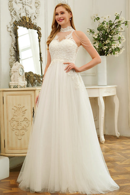Robe De Princesse Nuptiale Vaporeuse - gallery 2