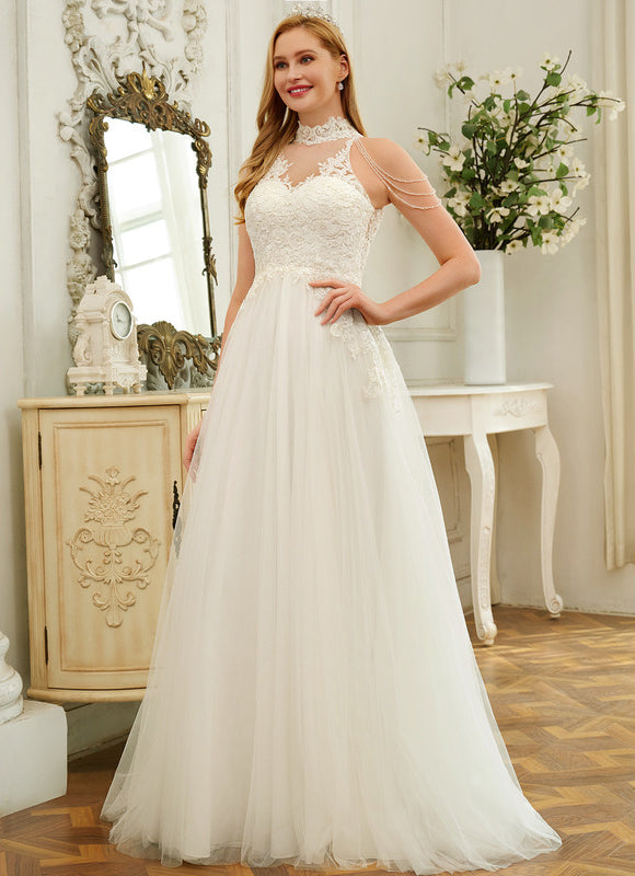 Robe De Princesse Nuptiale Vaporeuse - gallery 2