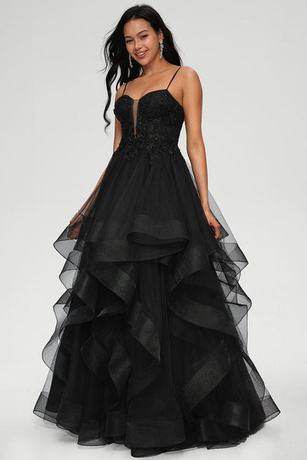 Robe De Princesse Tulle Volants - gallery 2