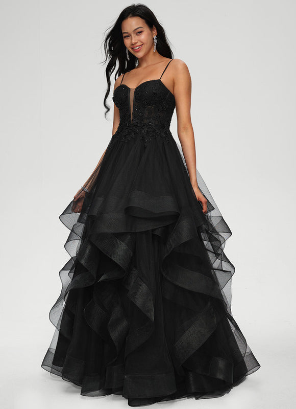 Robe De Princesse Tulle Volants - gallery 2