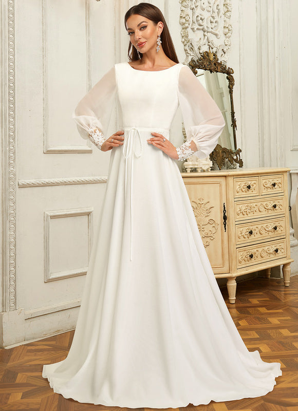 Robe De Princesse Fluide Élégante - gallery 1