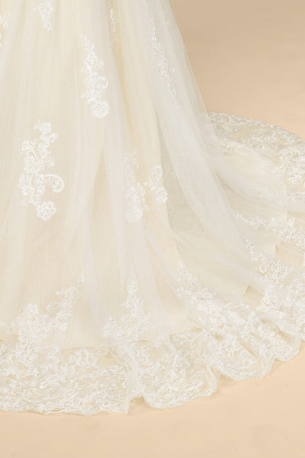 Robe De Princesse Élégance Florale - gallery 8