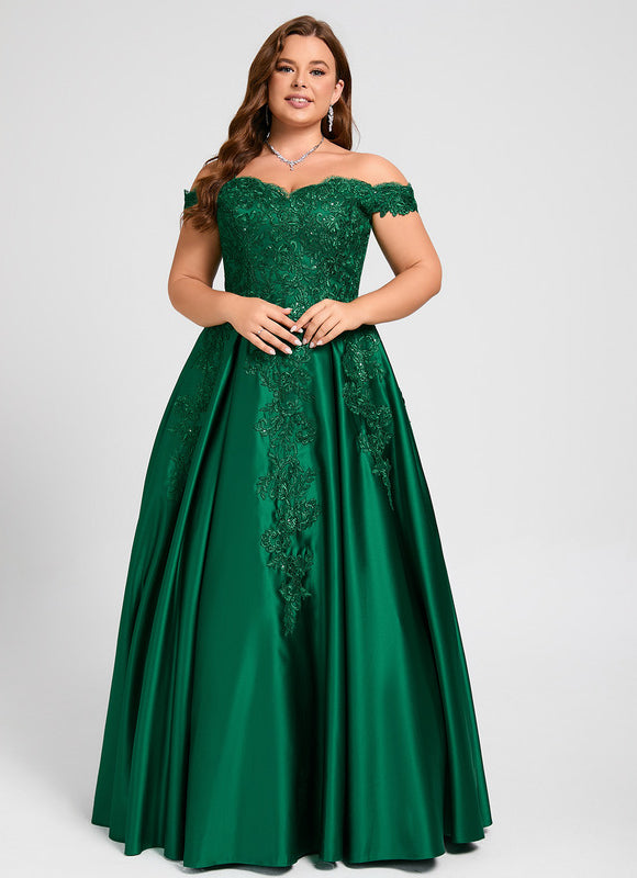 Robe De Princesse Émeraude Ornée - gallery 7