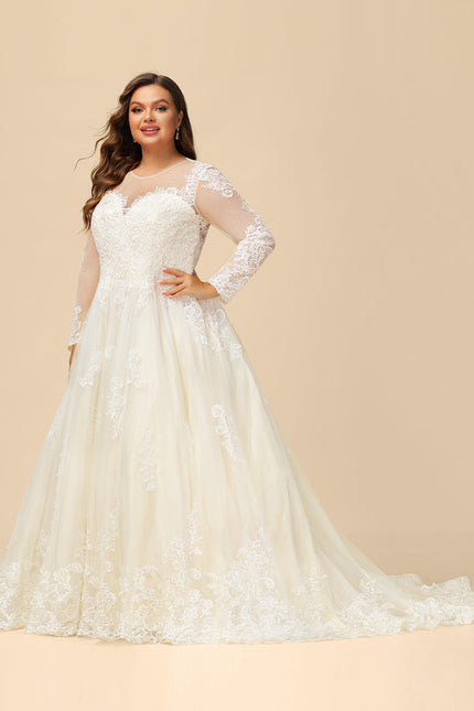 Robe De Princesse Élégance Florale - gallery 5