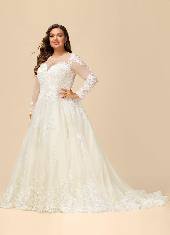 Robe De Princesse Élégance Florale - gallery 5