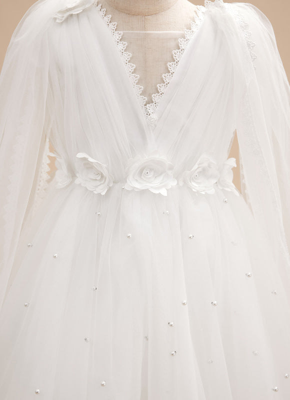 Robe De Princesse Tulle Perlée - gallery 6
