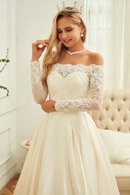 Robe De Princesse De Rêve Satinée - gallery 4