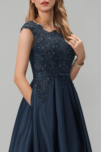 Robe De Princesse Satin Structurée - gallery 2