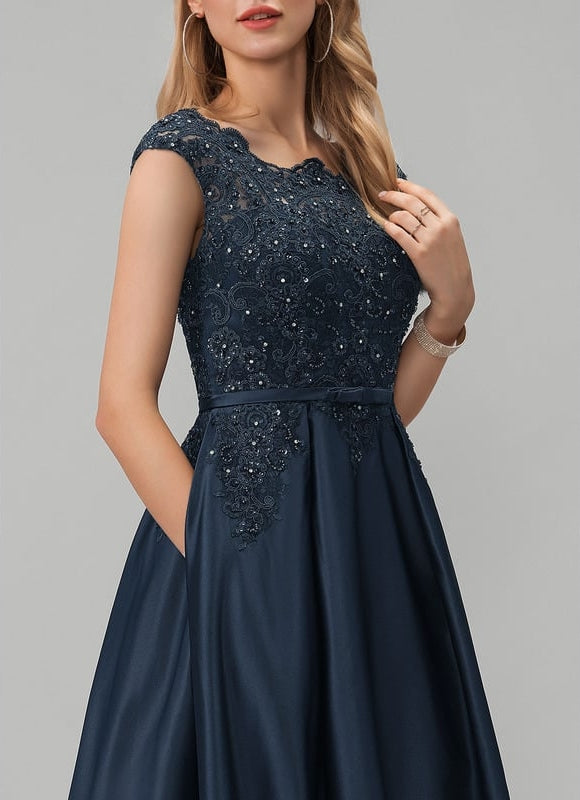 Robe De Princesse Satin Structurée - gallery 2