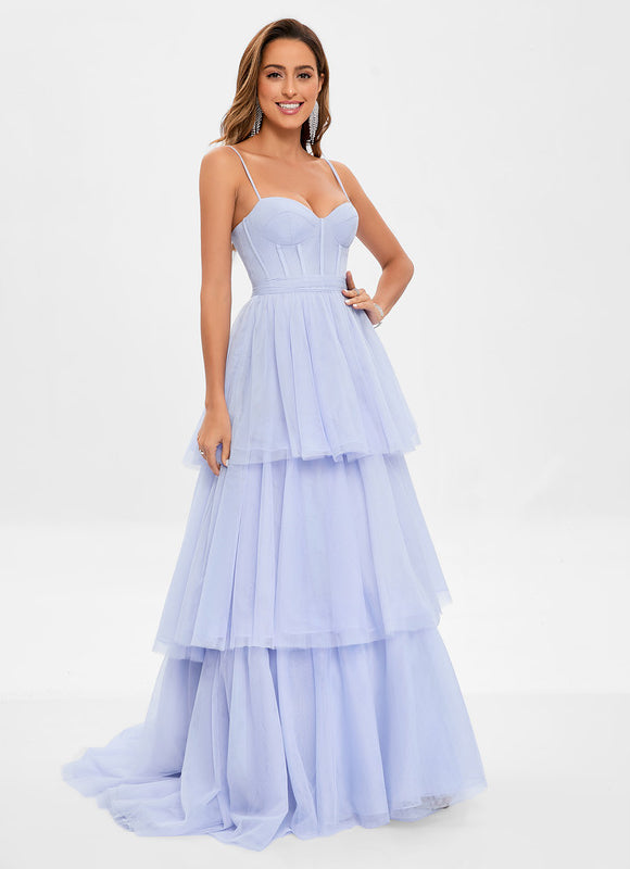 Robe De Princesse Tulle Lavande - gallery 2