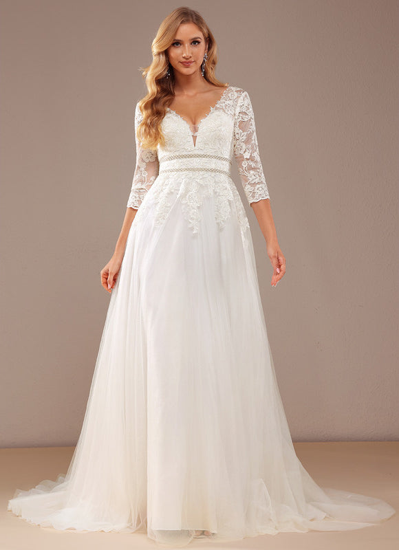 Robe De Princesse De Mariée Délicate - gallery 4