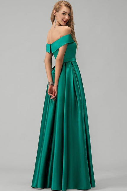 Robe De Princesse Émeraude Sombre - gallery 2