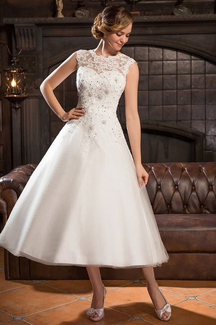 Robe De Princesse Courte Chic - gallery 3