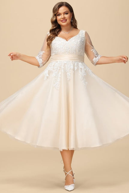 Robe De Princesse Ivoire Romantique - gallery 4