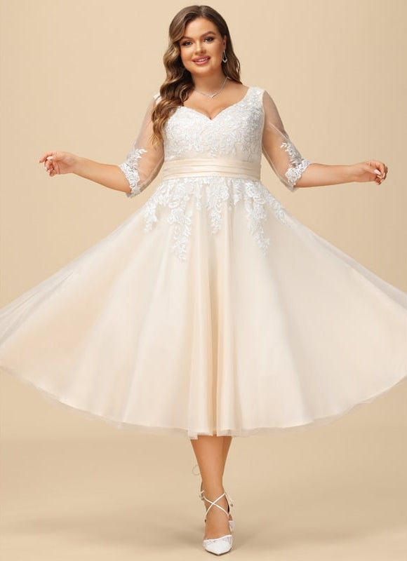 Robe De Princesse Ivoire Romantique - gallery 4