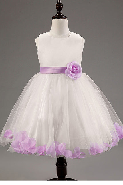 Robe De Princesse Fleurie Élégante