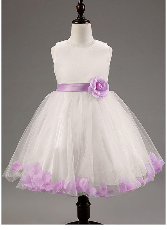 Robe De Princesse Fleurie Élégante