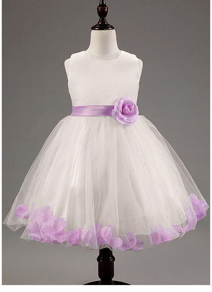 Robe De Princesse Fleurie Élégante