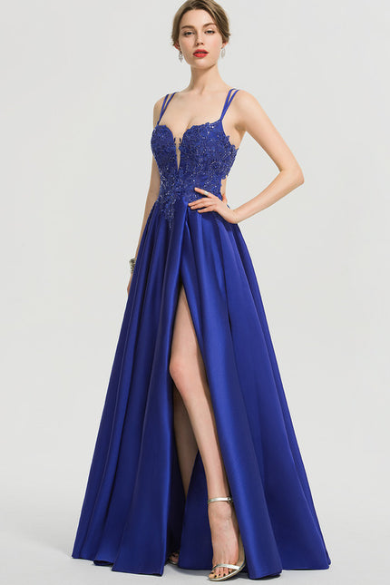 Robe De Princesse Bleue Scintillante
