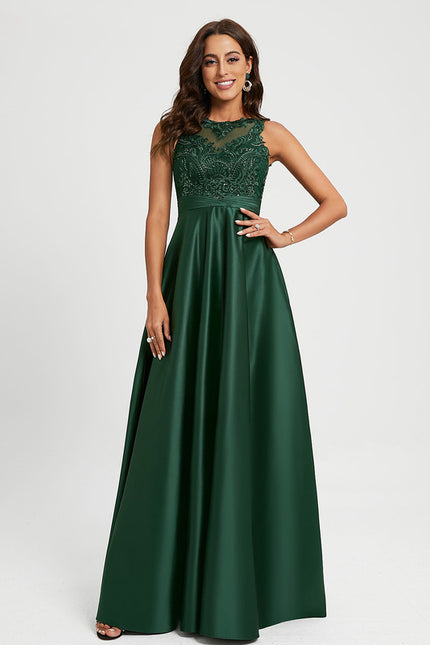 Robe De Princesse Soirée Émeraude