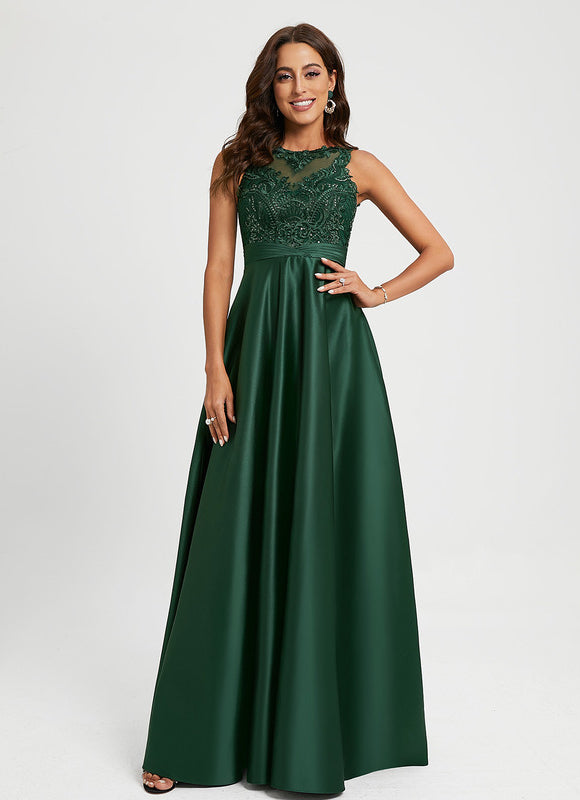 Robe De Princesse Soirée Émeraude