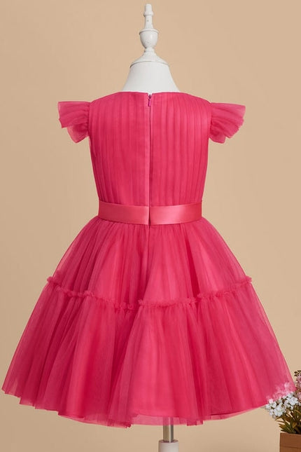Robe De Princesse Tulle Fuchsia - gallery 3